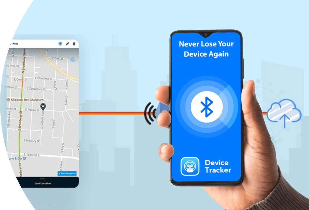 BLE Tracking App Development Banner