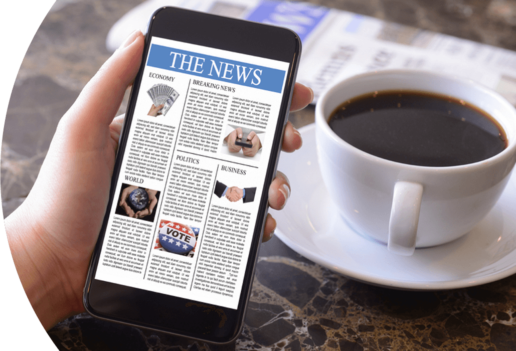 Online News App Development Banner