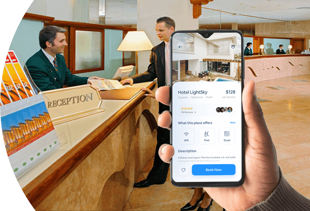 Hotel Management App Development Banner